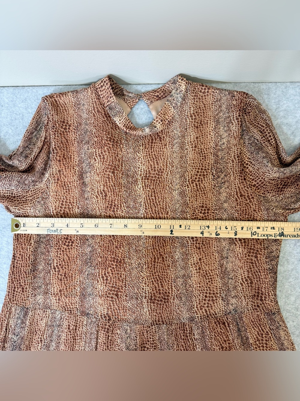 THE PARK & FIFTH fairfax dress size Small - Picture 9 of 14